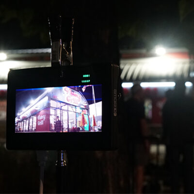 Crane Day BTS 3